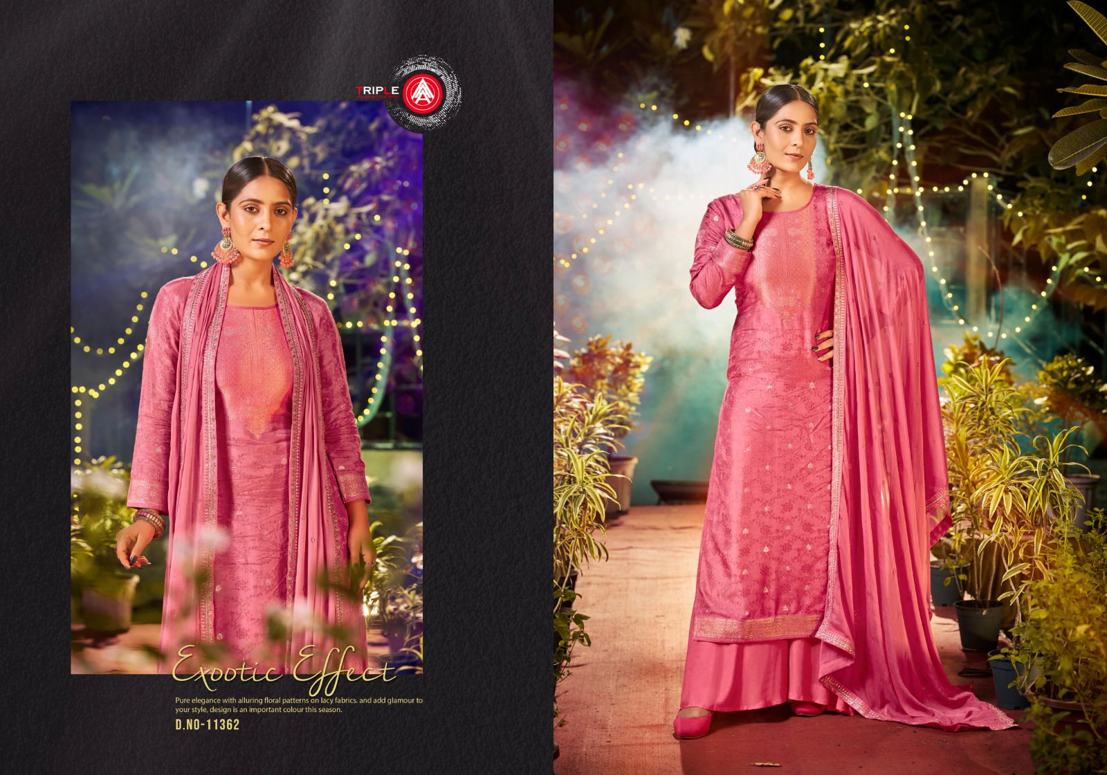 Jalwa By Triple Aaa 11361 To 11366 Heavy Muslin Dress Material Wholesale Market In Surat
